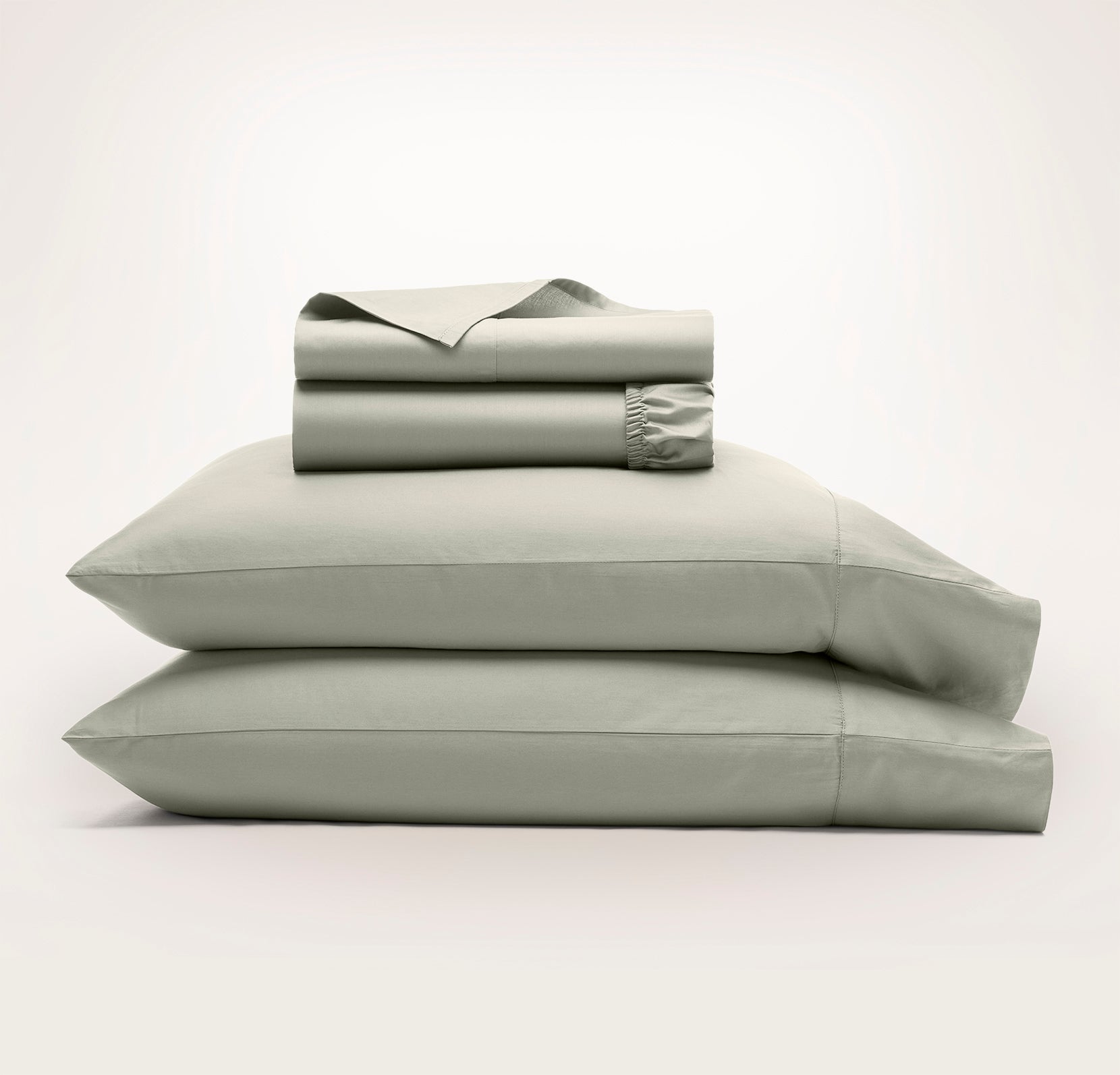 Signature Hemmed Sheet Set - Green - view 1