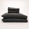 Signature Hemmed Sheet Set - Blacks - view 1