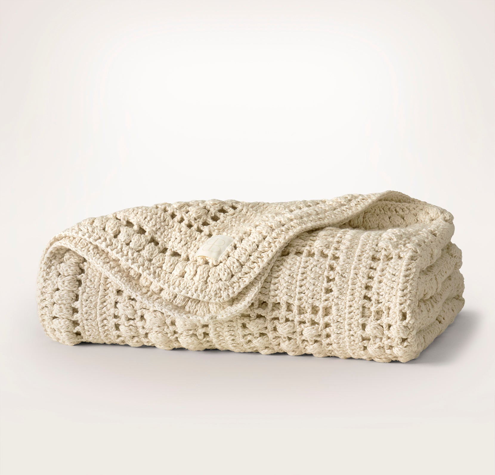 Summer Crochet Throw Blanket - view 1