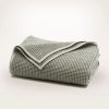 Waffle Bed Blanket - Green - view 1
