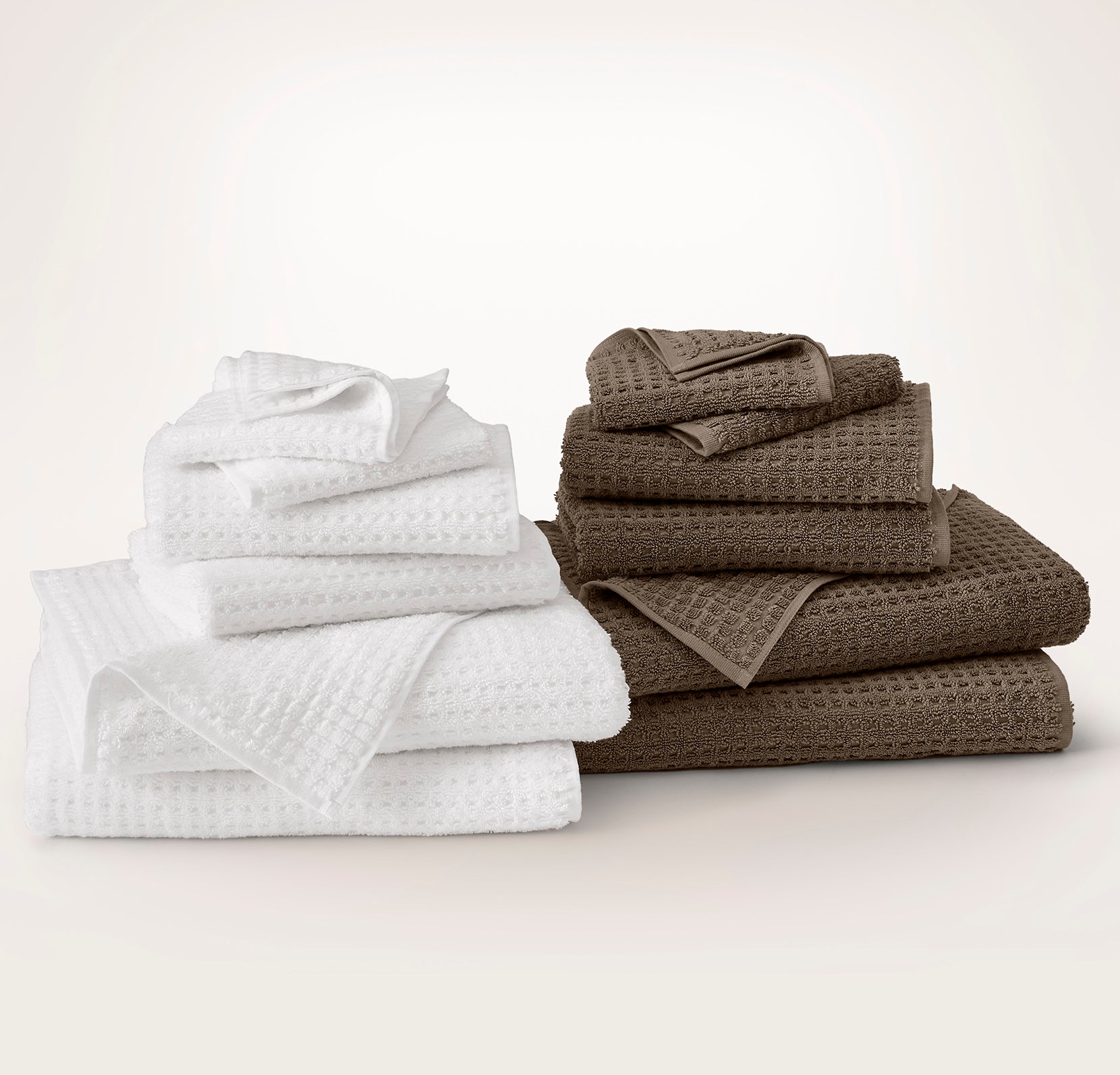 Complete Turkish Waffle Bath Towel Bundle - view 1